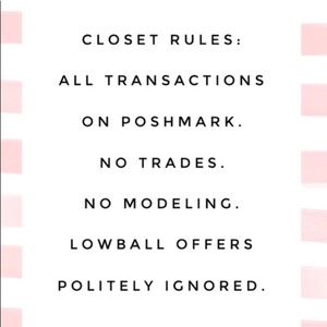 Closet rules
